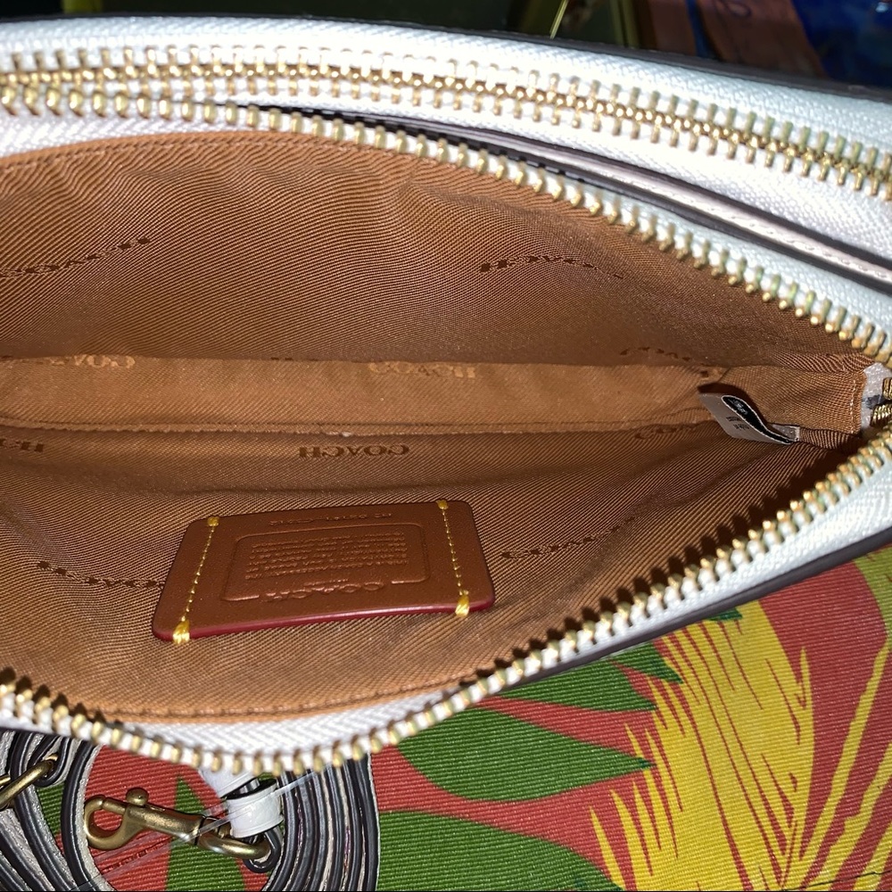 COACH Floral Kira Print Crossbody Wristlet - Picture 11 of 15
